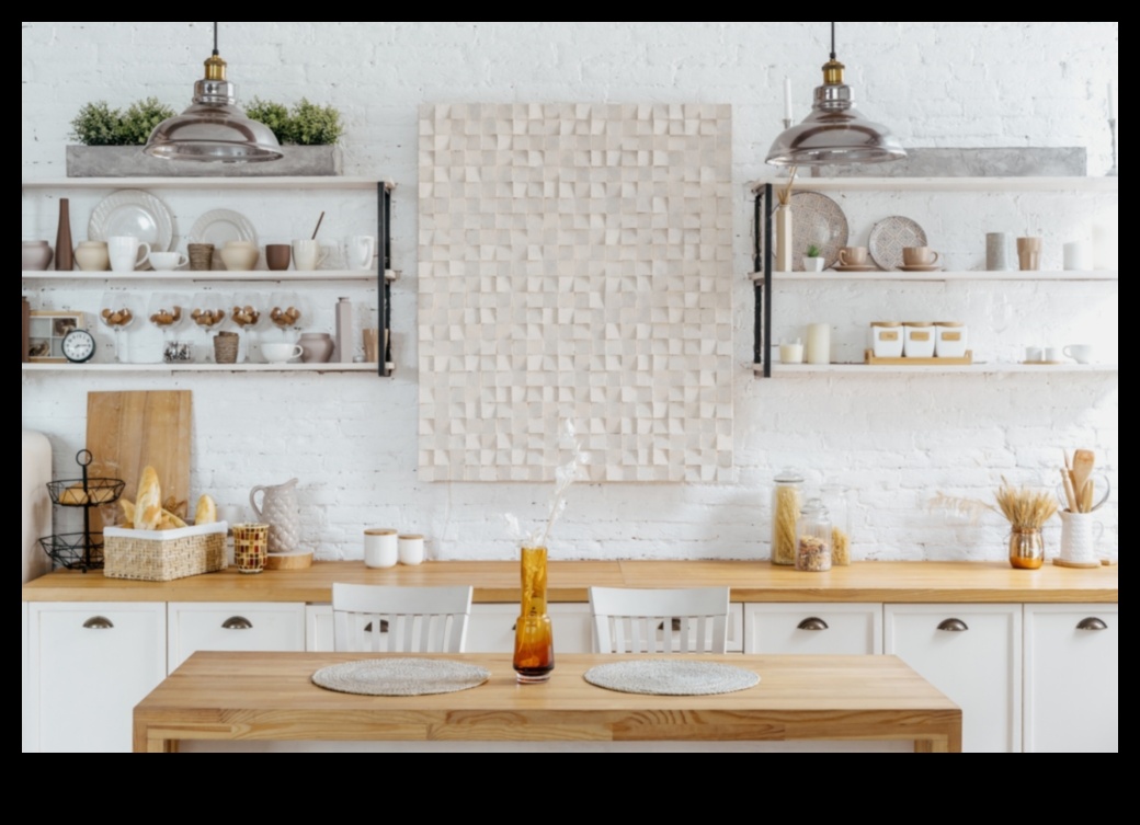 Kādas ir Skandināvijas virtuves dekoru idejas ar neitrālu krāsu paleti?