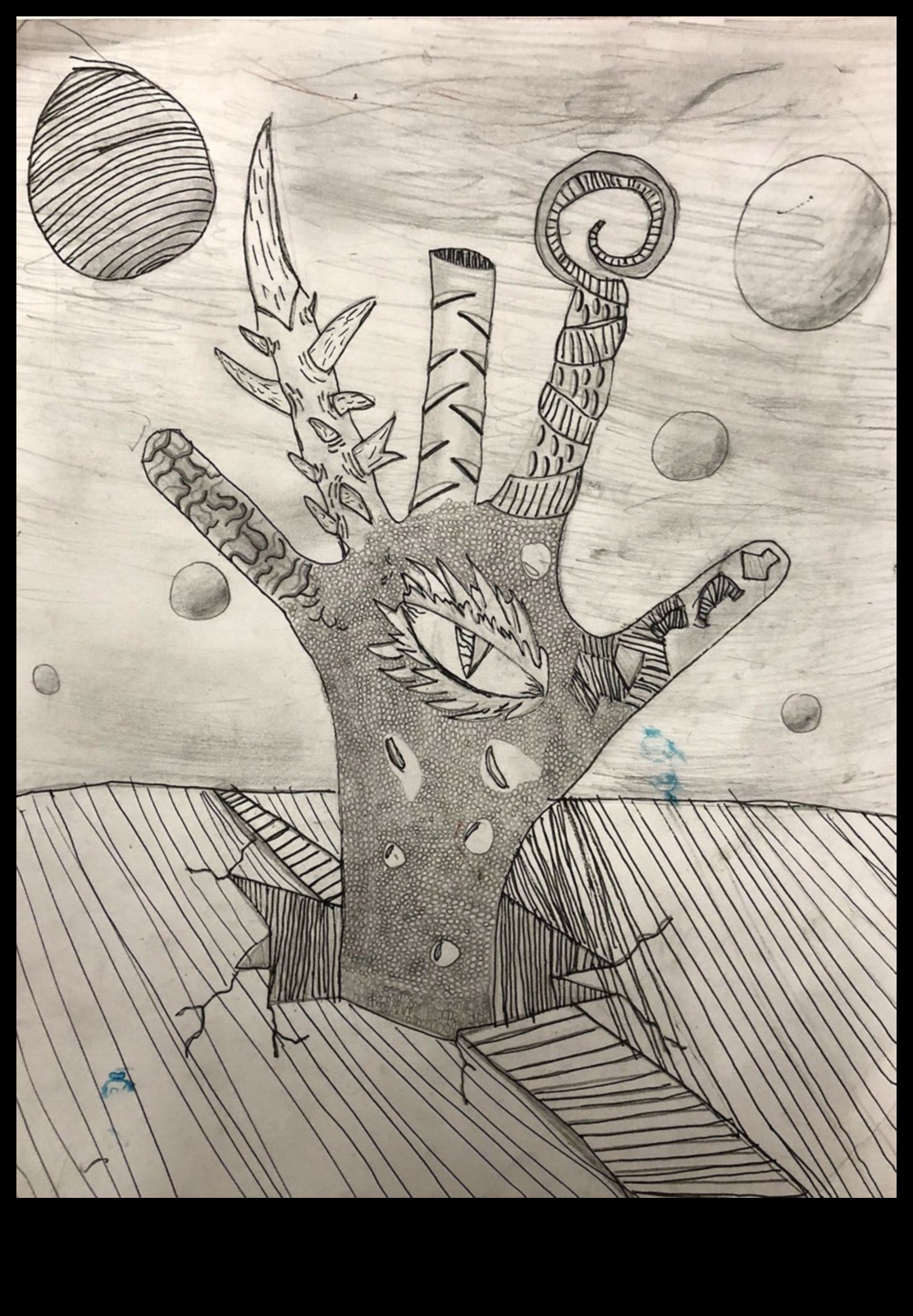 Pieskarama māksla: zīmējumu veidošana ar taustāmu tekstūru