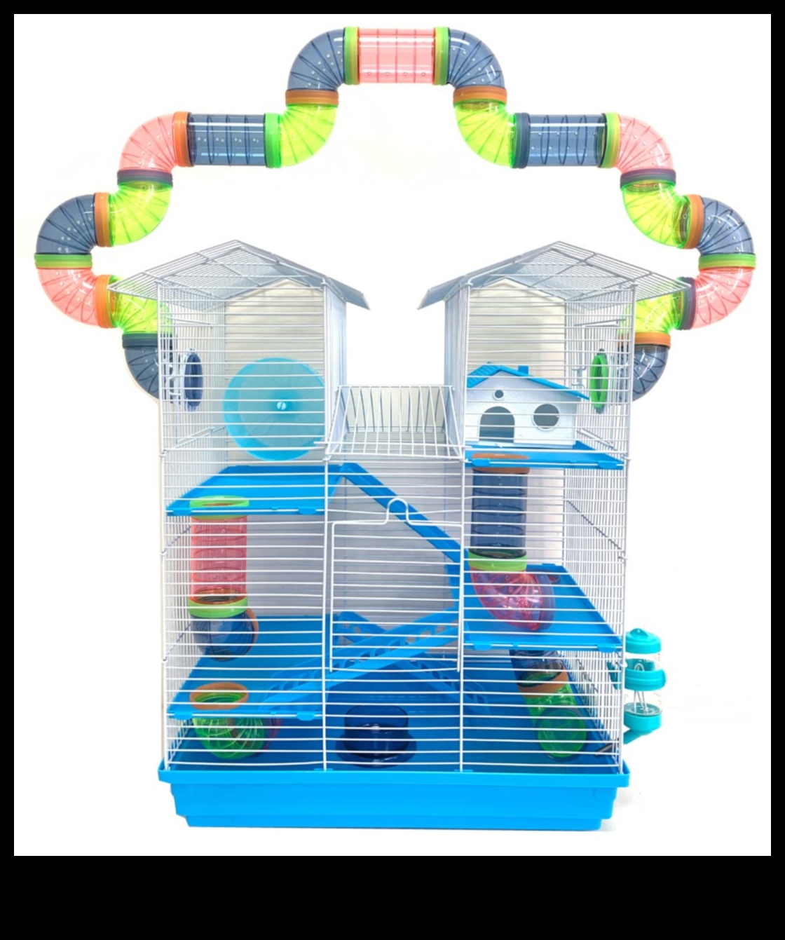 Hamster Dens: daudzlīmeņu būru sistēmu iestatīšanas māksla