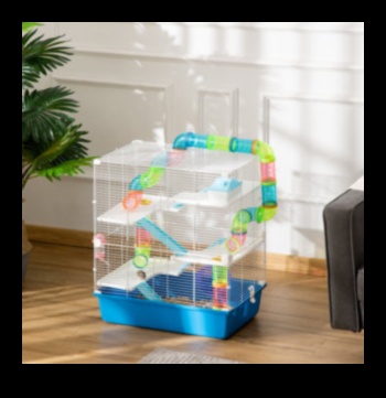 Hamster Dens: daudzlīmeņu būru sistēmu iestatīšanas māksla