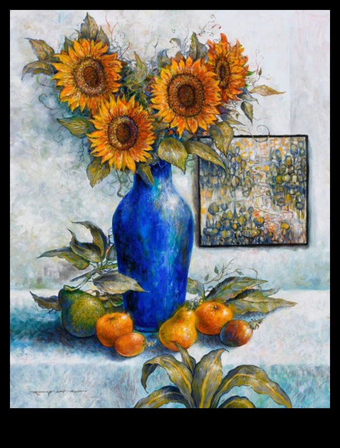 Miera mirkļi: klusās dabas būtības uzzīmēšana