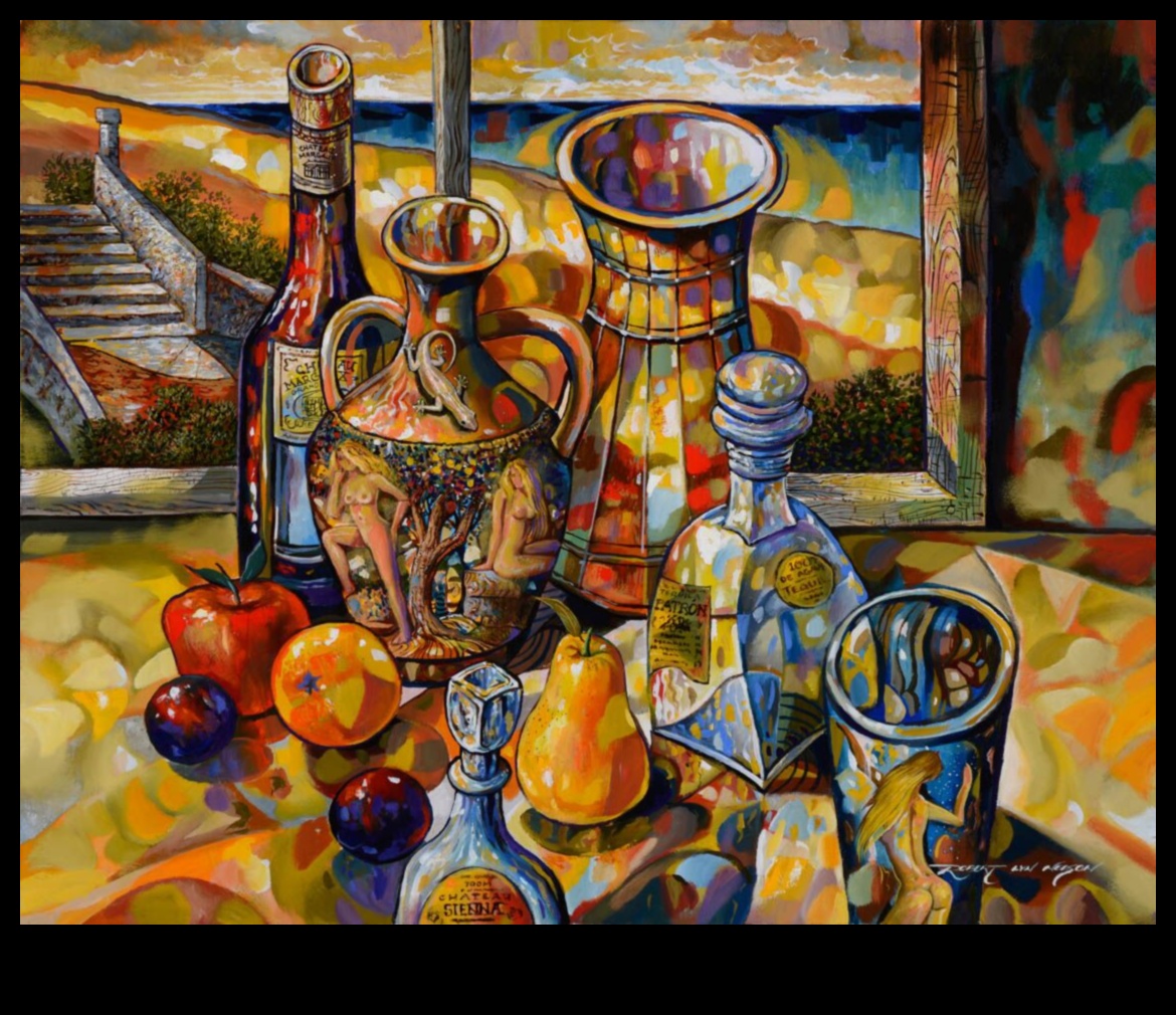 Miera mirkļi: klusās dabas būtības uzzīmēšana