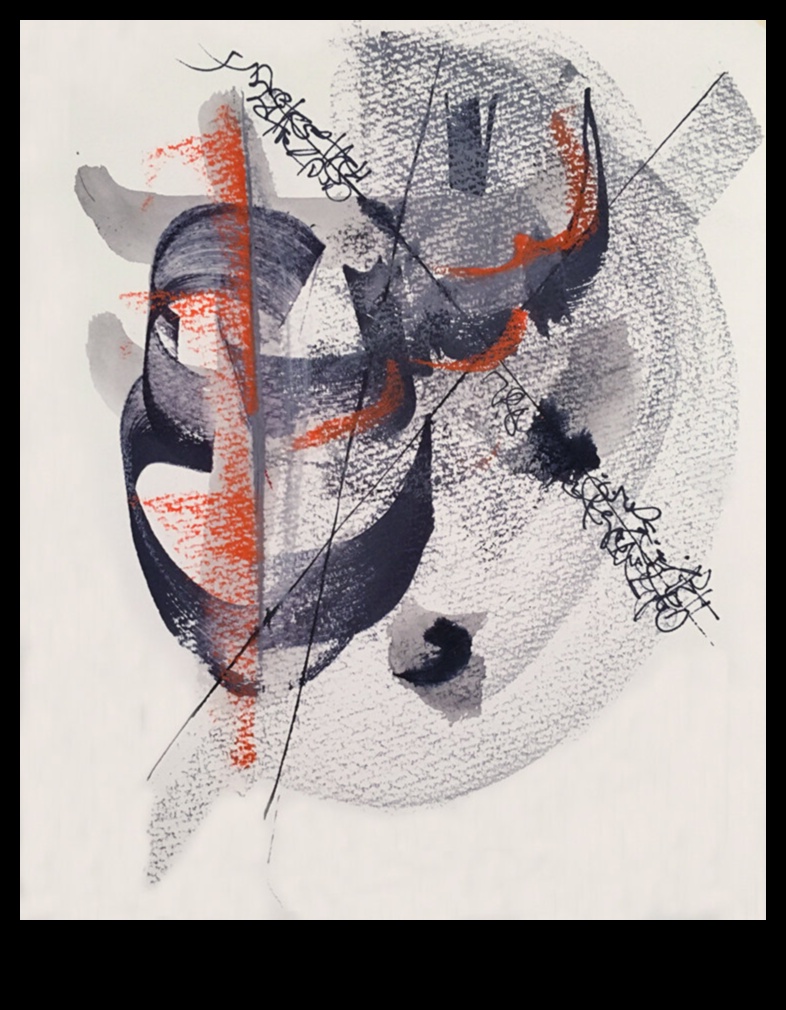 Ogļu un tintes saplūšana: eksperimentēšana ar jauktu datu nesēju