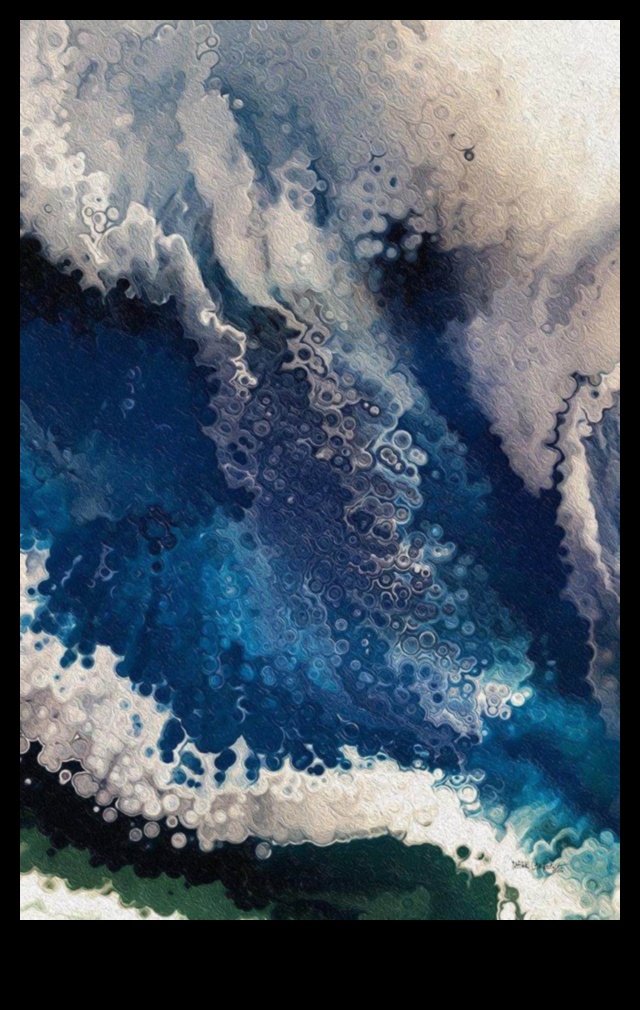 Abstrakti krāsu sprādzieni: dinamiskas un netradicionālas mākslas izpēte