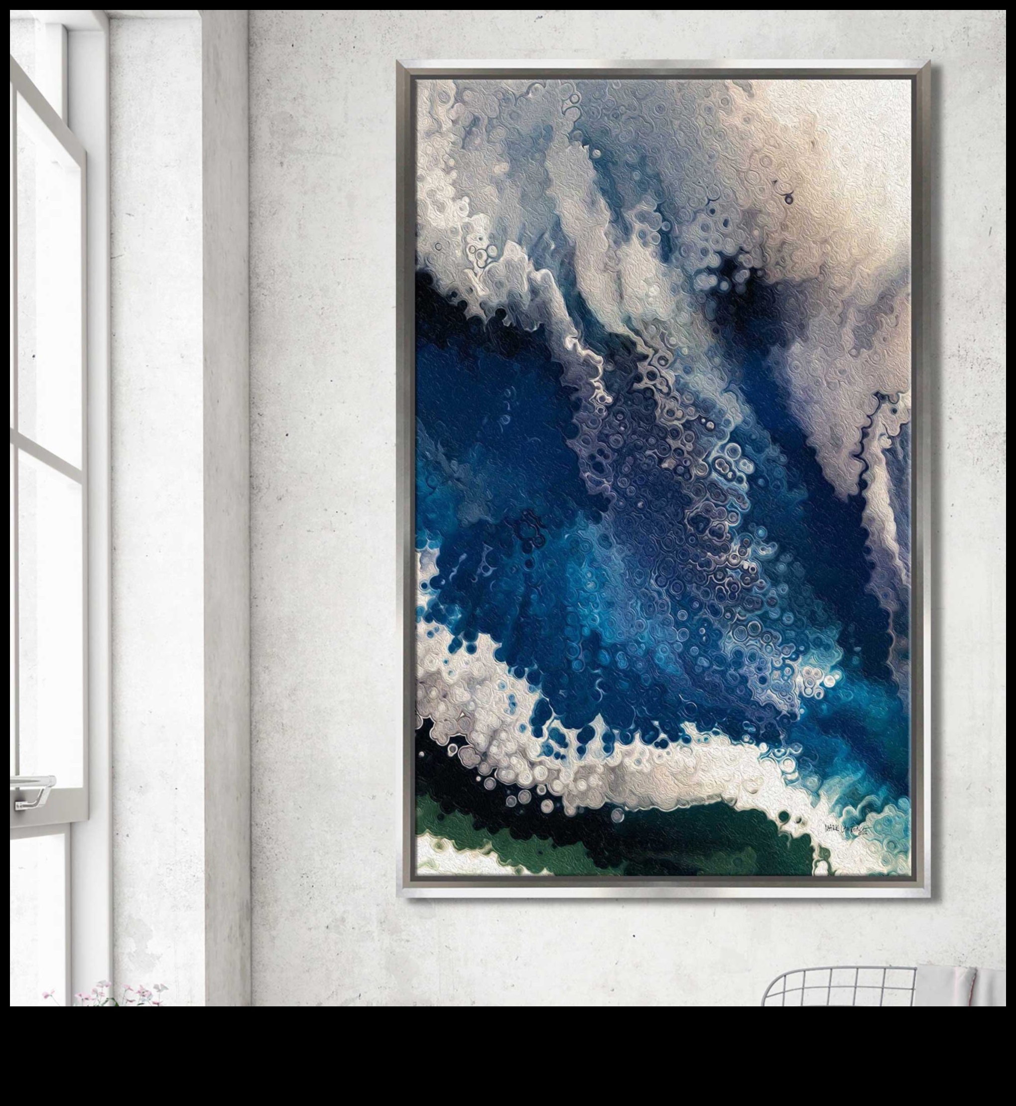 Abstrakti krāsu sprādzieni: dinamiskas un netradicionālas mākslas izpēte